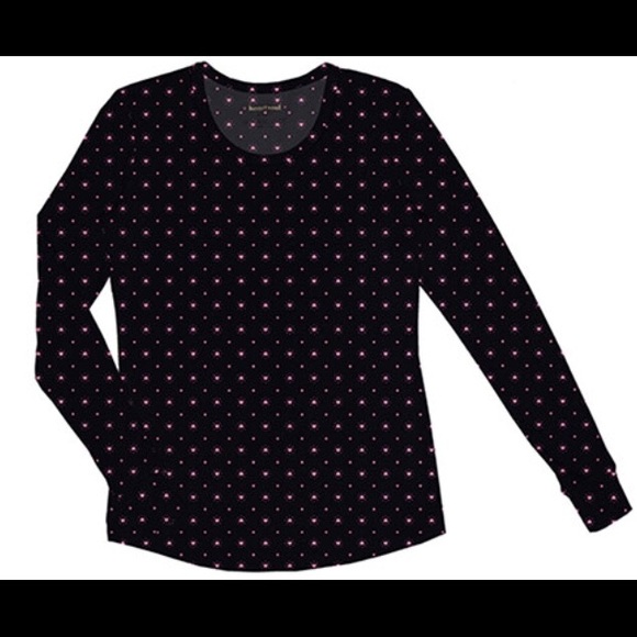 HeartSoul Tops - NWT 💕 BLACK HEARTSOUL UNDER LAYER SCRUB TOP XL